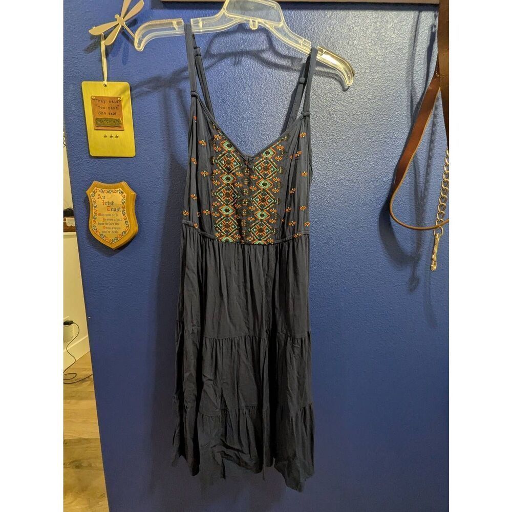 Torrid Embroidered Sundress Southwest Geometric Aztec Plus Size Size 0 Large